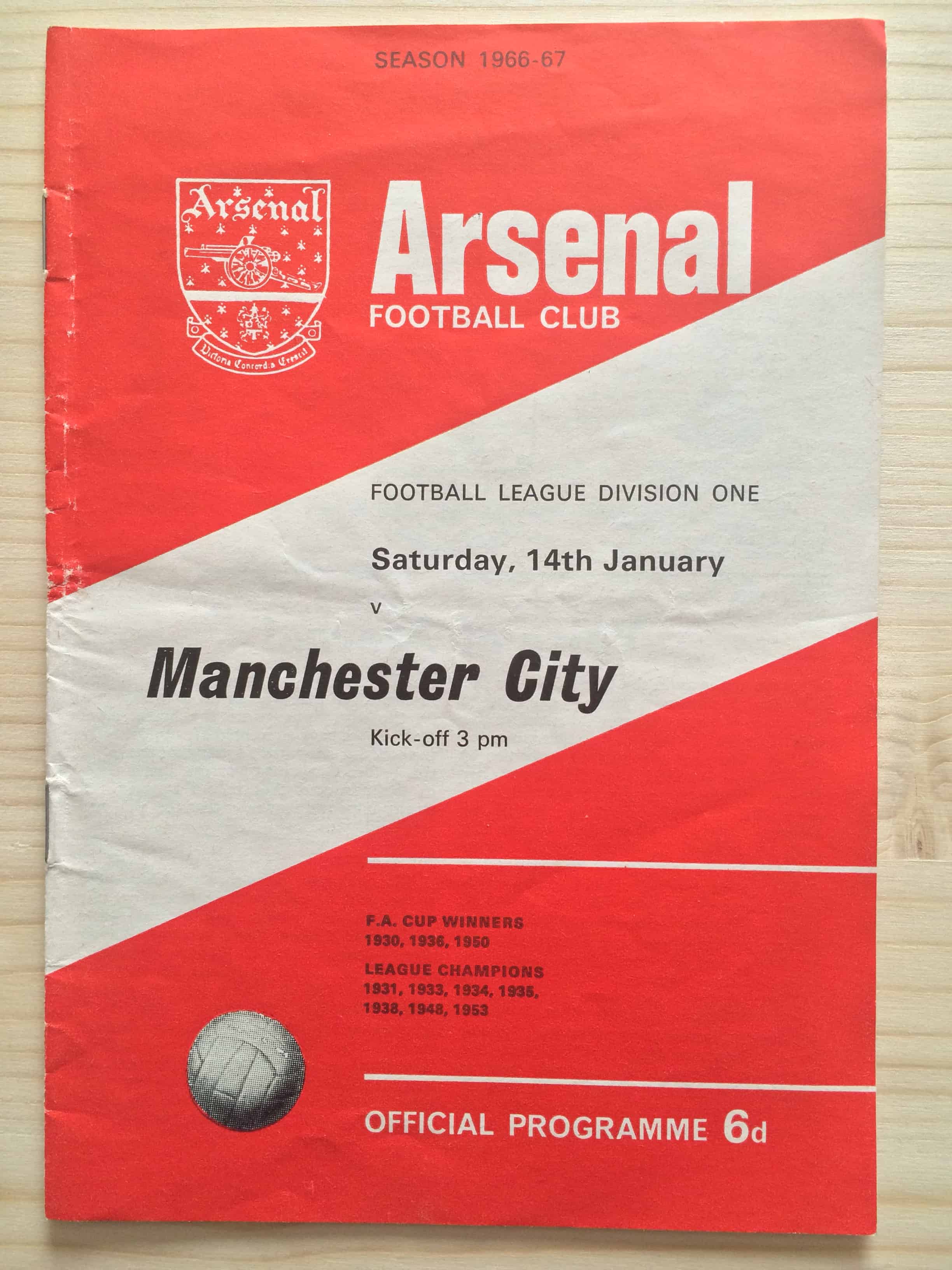 Arsenal FC v Manchester City FC